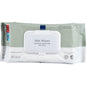 A pack of 80 Abena Re-Seller GmbH moist care wipes (18x20 cm, white) with a resealable lid; fragrance-free, pH 4-6, dermatologically tested - ideal for gentle cleaning on the go.