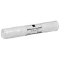A white roll of Abena Re-Seller GmbH garbage bags 65 L (630x850 mm, 13 my LDPE), unused and tightly packed, contains 40 bags per roll - ideal for waste disposal.