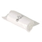 A roll of Bin Line bags 30 L, 470x840 mm, 10 my LLDPE, White (20 bags) by Abena Re-Seller GmbH, packed in a transparent plastic packaging with the "Bin Lin" logo in black on the front.
