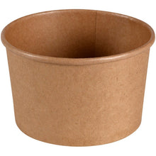 The Abena Re-Seller GmbH bowl, 480 ml, ø 11.1 cm, kraft/PE in brown, comes in a pack of 50—ideal for anyone who needs eco-friendly bowls without lids.