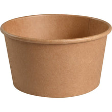 The Abena Re-Seller GmbH bowl, 400 ml, ø 11.5 cm, made of kraft paper/PE in brown, is shown in a pack of 50; this eco-friendly bowl has a smooth surface and a slightly flared rim.