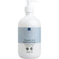 500 ml pump bottle Abena Re-Seller GmbH hair and body shampoo with perfume, with white bottle and light blue label, dermatologically tested for body care; available in a pack of 6.