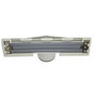 A close-up of the rectangular squeegee head with two rubber blades and a central attachment, included in the Arcora Magic Suction-Tapping Nozzle Universal Suitable For All Vacuum Cleaners by Arcora International GmbH (Box, 1 piece).