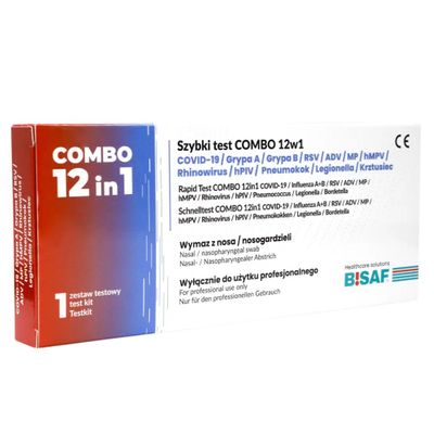 Combo 12in1 with Pneumococci + Legionella + Whooping Cough | Package (1 Test) 