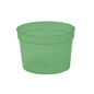 The AMPri PP medical cup, available in 30 ml with side volume markings and in various colors, is made of durable polypropylene. This transparent green plastic cup from AMPri Handelsgesellschaft mbH has no handle.