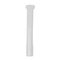The AMPri MED-COMFORT dental aspiration cannula for adults made of polypropylene, available in various colors, is depicted against a plain white background. The product has a cylindrical shape with a rounded top and an opening at the bottom end.