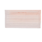 A flat, rectangular, pink disposable face mask with pleats and visible seams on the edges. At the top center, the words "AMPri MED-COMFORT" are printed in red. This mask is part of the AMPri MED-COMFORT surgical mask for tying Type IIR collection from AMPri Handelsgesellschaft mbH and is available in a box of 50 pieces.