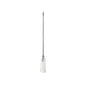 The B. Braun Sterican® Cannula Intramuscular - 100 pieces, manufactured by B. Braun Deutschland GmbH & Co. KG, is a high-quality medical syringe needle made of chrome-nickel steel with a sharp metal tip and a transparent plastic base, elegantly presented against a simple white background.