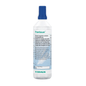 A bottle of B. Braun Prontosan® wound irrigation solution with a blue cap features a white label with multilingual text containing product information and wound healing instructions. The logo of B. Braun Deutschland GmbH & Co. KG is clearly visible at the bottom of the label, ensuring confidence in the product's biofilm management capabilities.
