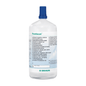 The B. Braun Prontosan® wound irrigation solution is a large, transparent plastic bottle with a blue cap, intended to support effective wound healing. The label contains instructions and details in multiple languages, while the brand B. Braun Deutschland GmbH & Co. KG is clearly visible at the bottom.