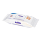 Package of BODE Mikrobac® Tissues surface disinfectant wipes in white plastic packaging with blue-orange design and resealable lid. Contents: 40 wipes from Paul Hartmann AG.