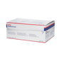 A box of BSN Elastomull® haft, a white elastic gauze bandage from BSN Medical GmbH, is displayed. The packaging features blue and red accents that highlight the label as an elastic fixation bandage. The text on the box contains product information and specifications in multiple languages.