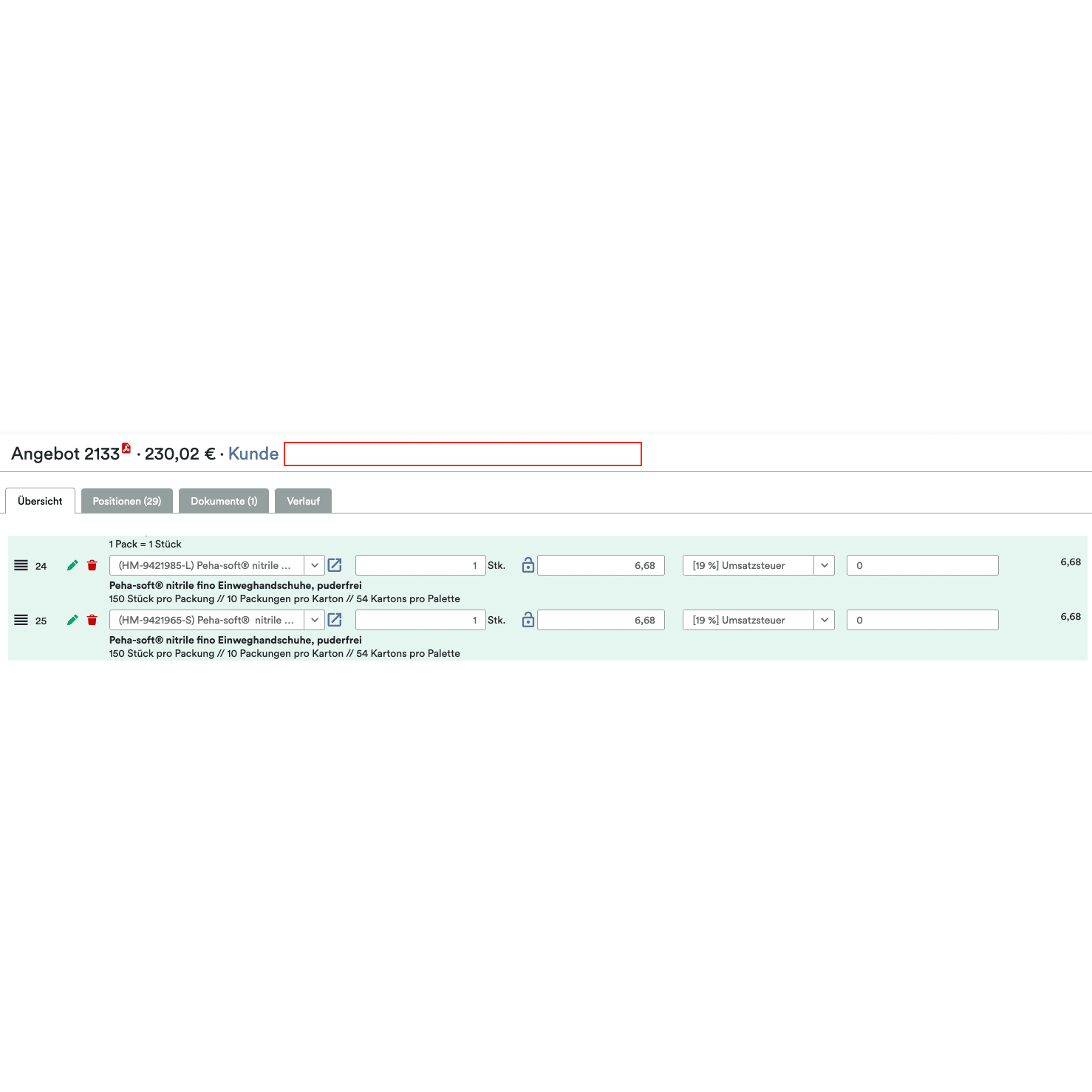 A German WooCommerce B2B interface from Altruan features the "Shopify B2B Order Tool: Order tool with order reminder and customer-specific prices," offering options for quantity, packaging, tax rate, and custom prices; total price: €230.02 for two items.