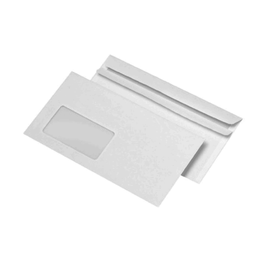 Envelope with window