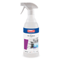 Here is a rewritten sentence using the provided product data:

A white spray bottle with Buzil Buz® Air Ambra G 564 Ready-to-use Room Spray with Active Odor Blocker from BUZIL-WERK Wagner GmbH & Co. KG features a spray nozzle for easy application. The label is blue, purple, and white and shows images of a kitchen and a bathroom. This 600-ml bottle contains a ready-to-use room spray with an active odor blocker for a long-lasting scent.
