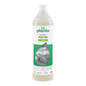 A 1-liter bottle of Buzil Vamat®+ Fett Ex P 940, an effective grease cleaner from BUZIL-WERK Wagner GmbH & Co. KG, is presented. The label features a green logo, the product name, and an image of a spotless commercial kitchen. This environmentally friendly kitchen cleaner is packaged in a white bottle with a screw cap.