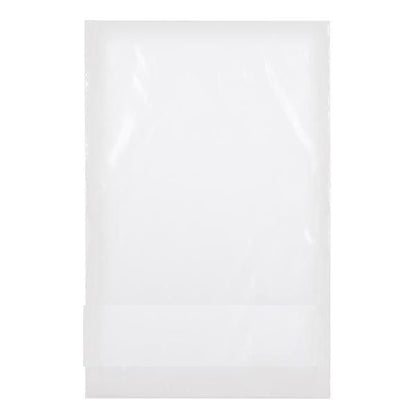 The CWS Polybag Transparent from CWS is depicted on a white background. The bag appears flat and rectangular with a sealed bottom edge.
