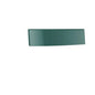 A single glossy dark green CWS front panel for Paradise toilet paper tile by CWS is depicted against a plain white background.