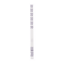 A close-up of a Cleartest hCG pregnancy test strip from Servoprax GmbH, with 'hCG' repeatedly printed on it. The rapid test strip is positioned vertically against a plain white background.