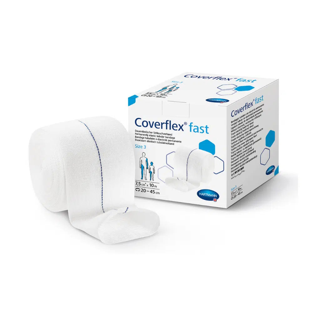 permanently elastic tubular bandage
