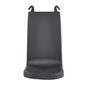 The IntelliCare drip tray from Diversey Deutschland GmbH & Co. OHG is a black, curved plastic stand with two hooks, designed for upright placement and offering a sleek, minimalist look that ensures cleanliness and safety in any environment.