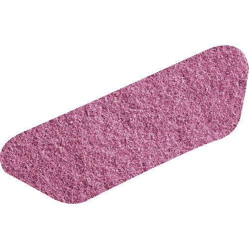 A single Diversey Twister S-Pad Pink (45x15 cm, 1 piece) for the maintenance cleaning of vinyl floors in high traffic areas is pictured on a white background. The pad features a rough, textured surface with innovative Twister technology.