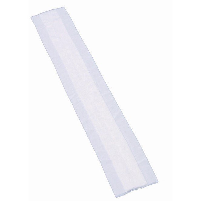The TASKI flortex V3 dust cloth from Diversey Deutschland GmbH & Co. OHG is a long, rectangular dust cloth with finished edges, photographed on a white background and made of high-quality material - ideal for surface cleaning.