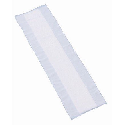 The TASKI flortex V3 dust cloth from Diversey Deutschland GmbH & Co. OHG is a rectangular white mop with light blue edges made of high-quality material - perfect for thorough surface cleaning.