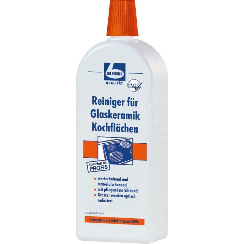 Dr. Becher Glass ceramic cleaner for CERAN® cooking surfaces - 500 ml | Bottle (500 ml) 