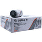 The image shows a box of DEISS First Plus Pcr garbage bags, labeled as 30 liters with the dimensions 500 x 600 + 160 mm. The packaging is made of LDPE and includes 20 rolls with 50 bags each. A person holding the bags is depicted on the box. The product is from the brand EMIL DEISS KG (GmbH + Co.).