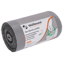 Deiss First Plus PCR garbage bags 80 liters, 34043