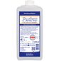A 1,000 ml plastic bottle Dr. Schnell PUDRAS fragrance-free and dye-free hand wash by DR.SCHNELL GmbH & Co. KGaA, with a blue-white label, product information, instructions for use, certifications, and hypoallergenic formula for sensitive skin.