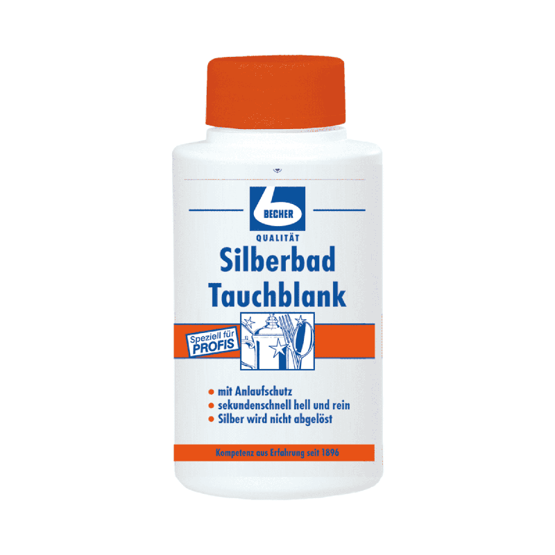 Silver dip polish for silver cutlery