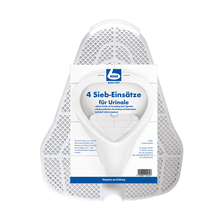 Sieve insert for urinals