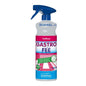 The image shows a 500 ml bottle of Dr. Schnell GastroFee oil and grease remover, ready-to-use, from DR.SCHNELL GmbH & Co. KGaA. This powerful cleaner is designed for alkali-resistant surfaces and features a blue spray nozzle as well as a striking pink label, making it ideal for ready-to-use applications in demanding environments.