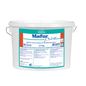 In the white can with the label “Dr. Schnell MAFOR POWDER” and blue-green design, the alkaline powder cleaner from DR.SCHNELL GmbH & Co. KGaA is optimally suited for household dishwashers and ensures impeccable cleaning results with a net weight of 5 kg.