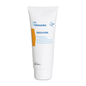 A white 100 ml squeeze tube labeled "Dr. Schumacher Desco Vital Hydro Gel" from Dr. Schumacher GmbH. The tube features a multilingual text that indicates it is a revitalizing hydrogel for application on the skin. The design includes a yellow-orange accent and a simple drop symbol, making it ideal for sports massage.