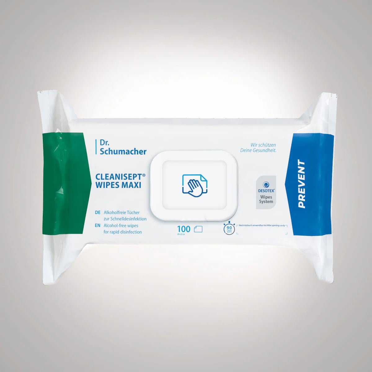Dr. Schumacher Cleanisept® Wipes Maxi Disinfection towels | Package (100 towels)