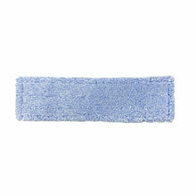 The Arcora Flat Press Mop Micro Blue 2.0 Db-Fc with special polyester bag is a rectangular, blue microfiber pad from Arcora International GmbH, perfect for effective floor cleaning. Pictured on a white background. Box with 75 pieces.