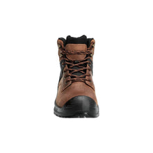 Safety boots S3S, laces safety boots S3S, nut brown/black