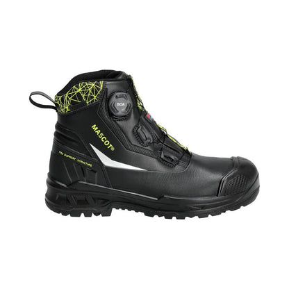 Safety boots S7S, BOA® Fit System safety ankle boots S7S, black