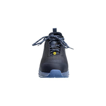 Safety shoes S1PS, laces safety shoes S1PS, black-blue