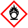 Flame above a circle