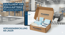 Fulfillment for Koala orders (care aids) 