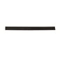 A single flat black plastic strip, 250 mm long, which is Haug Bürsten KG is depicted on a white background. A subtle inscription is embossed on its smooth surface: REPLACEMENT RUBBER, 250 MM, FOR ART. 8525.