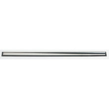 The Haug Bürsten KG WINDOW WIPER RAIL 450mm, made of stainless steel with rubber for #8500, is a long, narrow window wiper rail for streak-free cleaning and is presented on a white background.