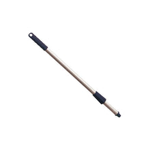 The METDECT PREM. ALUSTIEL, 650MM from Haug Bürsten KG features a blue cap and a coupling nut designed for secure attachment to mops and brooms.