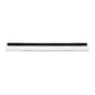 The REPLACEMENT RUBBER LIP, 1-LIPPED, FOOD GRADE, 625X20X22 from Haug Bürsten KG is a rectangular, white, food-safe replacement strip with a black center line, depicted horizontally on a plain white background.