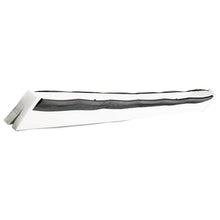 A long, uneven gray and white stripe - Haug Bürsten KG REPLACEMENT RUBBER LIP, 2-LIPPED FOOD GRADE, 620X20X22 - is depicted isolated on a white background.