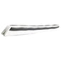 A long, uneven gray and white stripe - Haug Bürsten KG REPLACEMENT RUBBER LIP, 2-LIPPED FOOD GRADE, 620X20X22 - is depicted isolated on a white background.